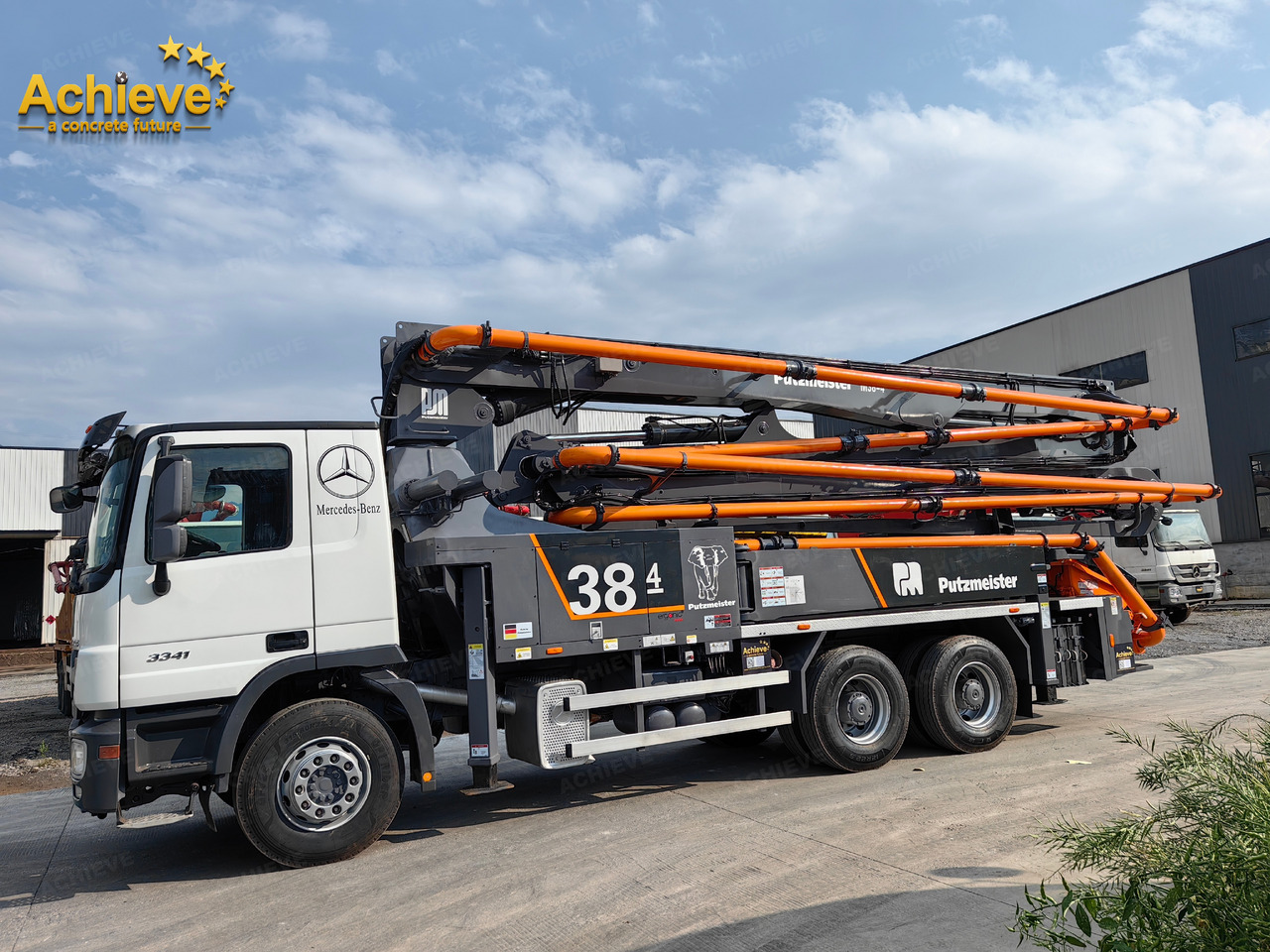 PUTZMEISTER PUTZMEISTER M38-4Z 2013 HOT SALE Mercedes-Benz【ACHIEVE】TOP CONDITION!!! - Betonpomp: afbeelding 4 PUTZMEISTER PUTZMEISTER M38-4Z 2013 HOT SALE Mercedes-Benz【ACHIEVE】TOP CONDITION!!! - Betonpomp: afbeelding 4