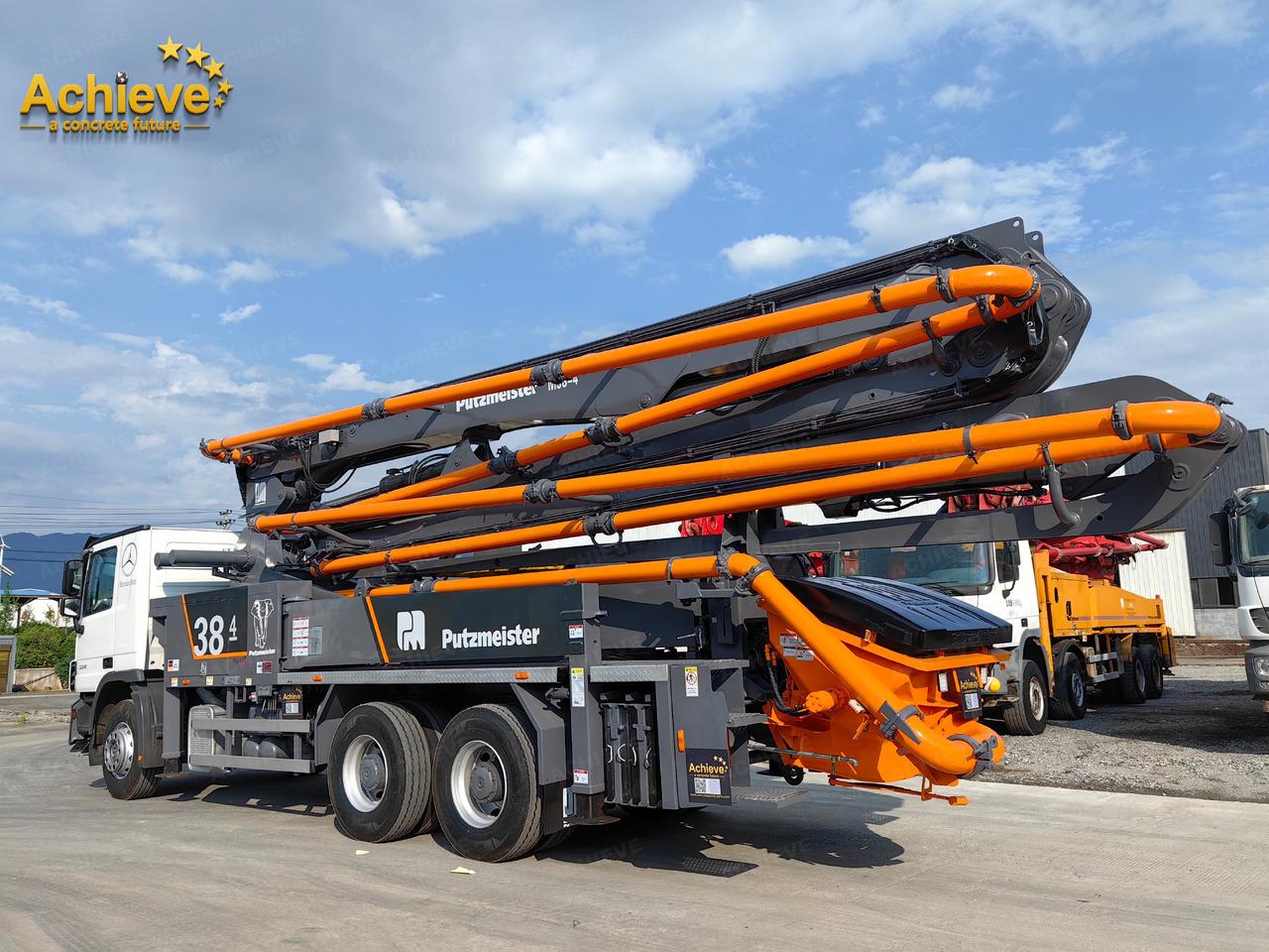 PUTZMEISTER PUTZMEISTER M38-4Z 2013 HOT SALE Mercedes-Benz【ACHIEVE】TOP CONDITION!!! - Betonpomp: afbeelding 5 PUTZMEISTER PUTZMEISTER M38-4Z 2013 HOT SALE Mercedes-Benz【ACHIEVE】TOP CONDITION!!! - Betonpomp: afbeelding 5