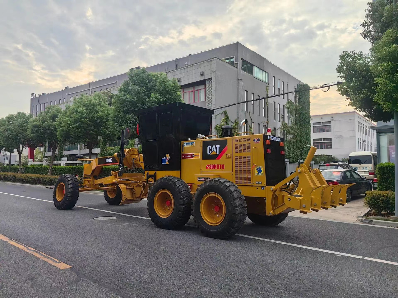 Caterpillar 140K Motor Grader Road Construction Machine - Grader: afbeelding 4 Caterpillar 140K Motor Grader Road Construction Machine - Grader: afbeelding 4