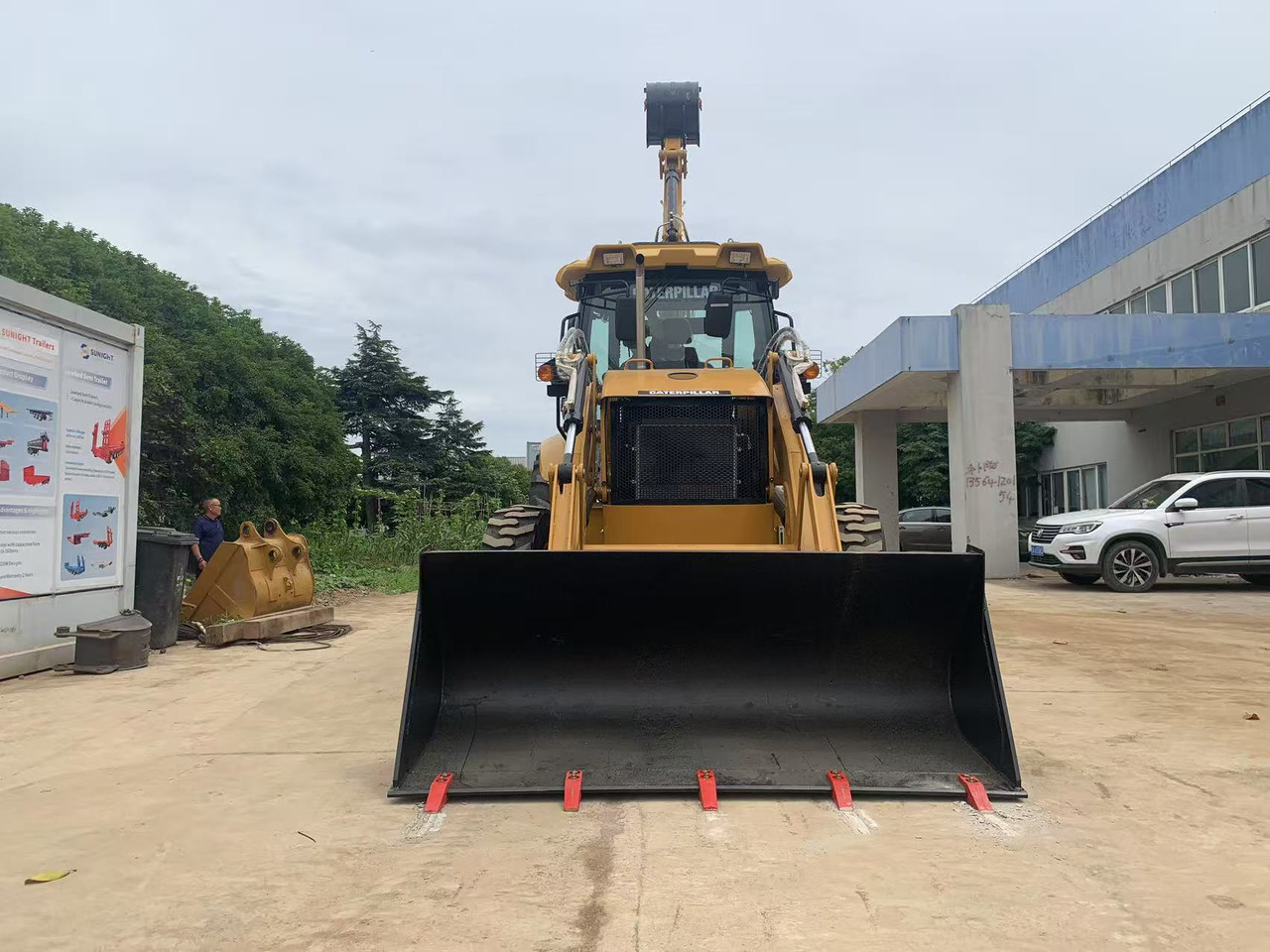 Caterpillar 4x4 Backhoe Loader CAT 420, 428 - Graaflaadmachine: afbeelding 2 Caterpillar 4x4 Backhoe Loader CAT 420, 428 - Graaflaadmachine: afbeelding 2