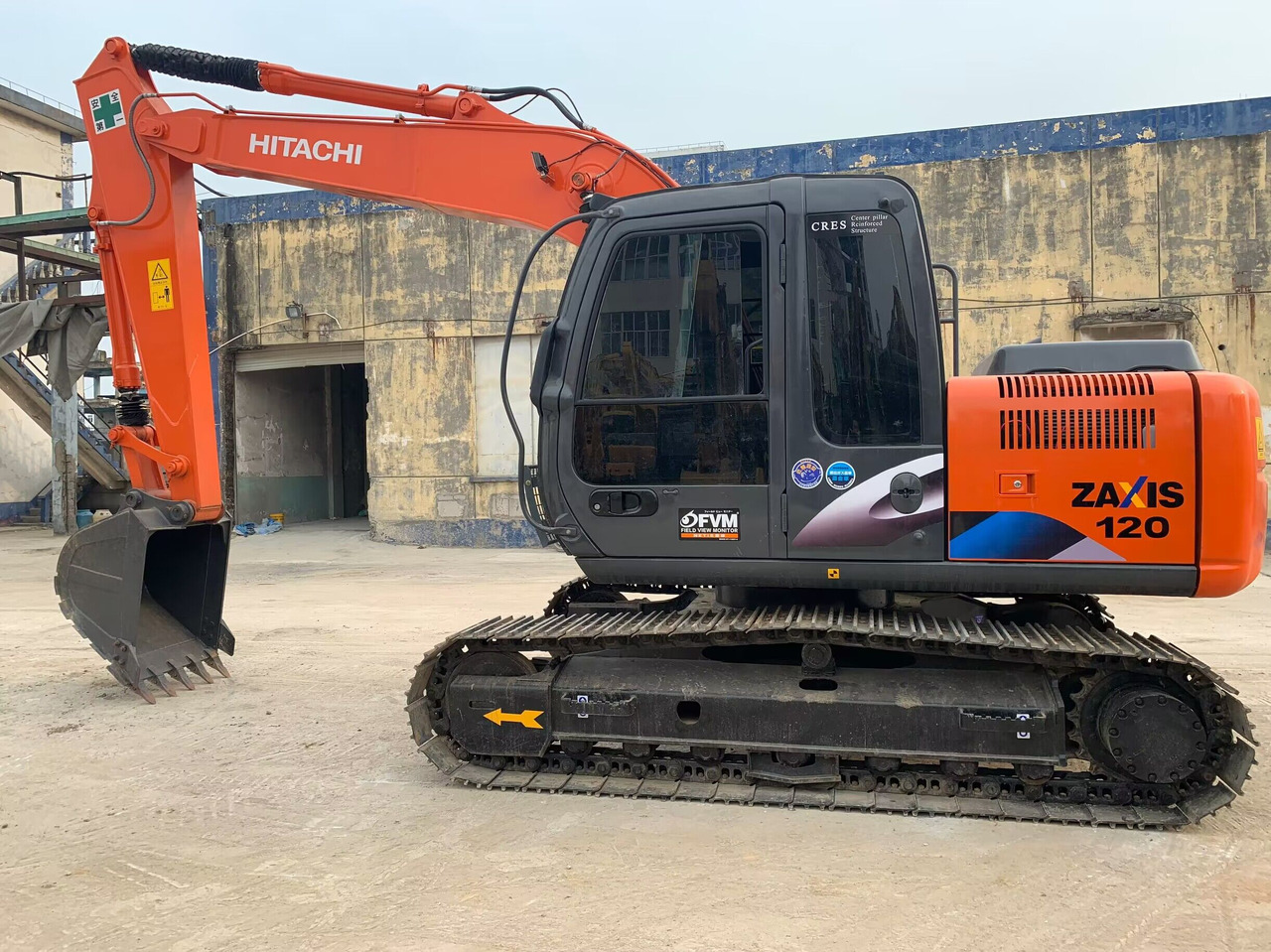 Hitachi Excavator ZX120 Good Price Used Excavator 12 ton Capacity - Rupsgraafmachine: afbeelding 4 Hitachi Excavator ZX120 Good Price Used Excavator 12 ton Capacity - Rupsgraafmachine: afbeelding 4