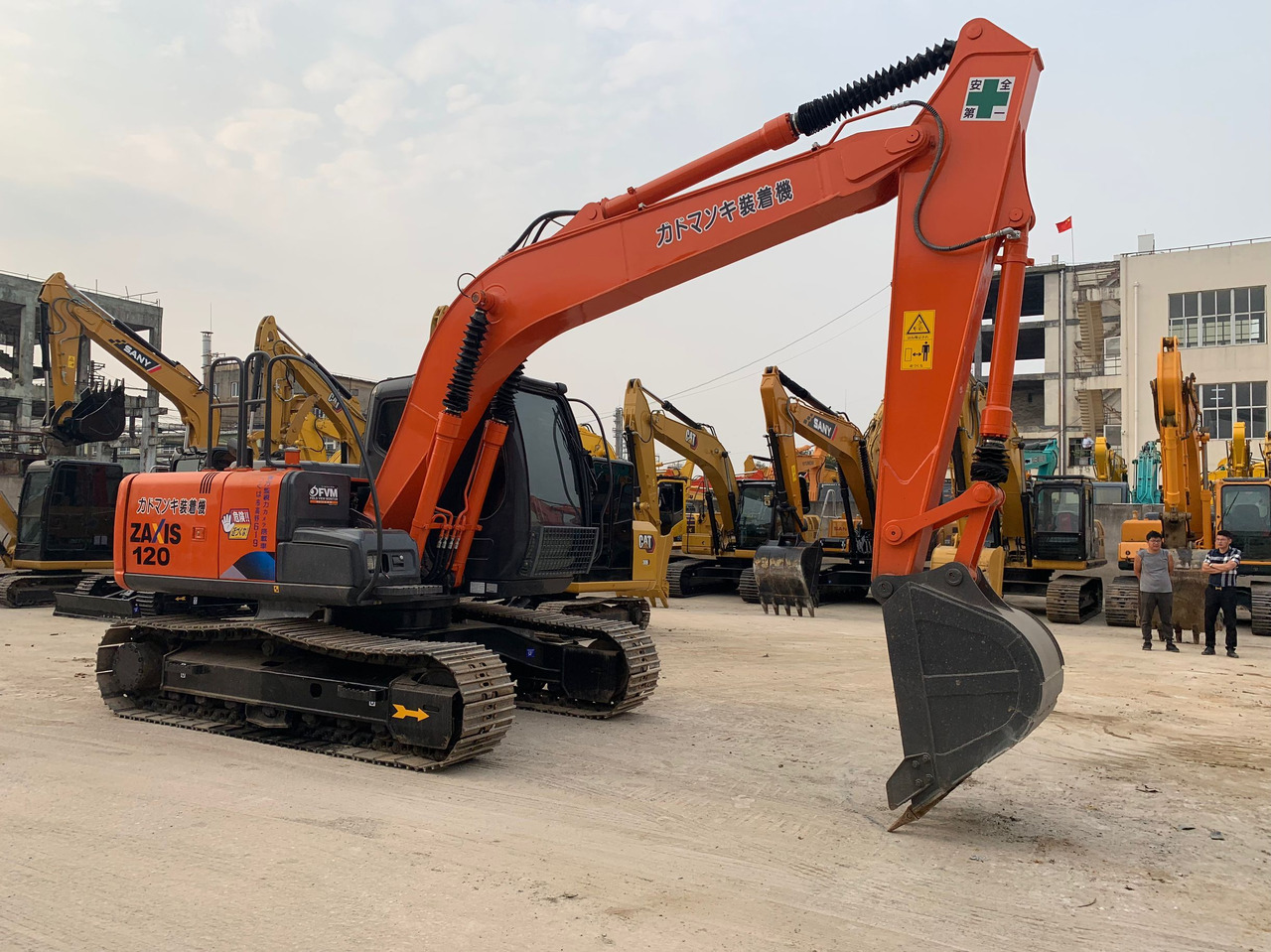Hitachi Excavator ZX120 Good Price Used Excavator 12 ton Capacity - Rupsgraafmachine: afbeelding 5 Hitachi Excavator ZX120 Good Price Used Excavator 12 ton Capacity - Rupsgraafmachine: afbeelding 5