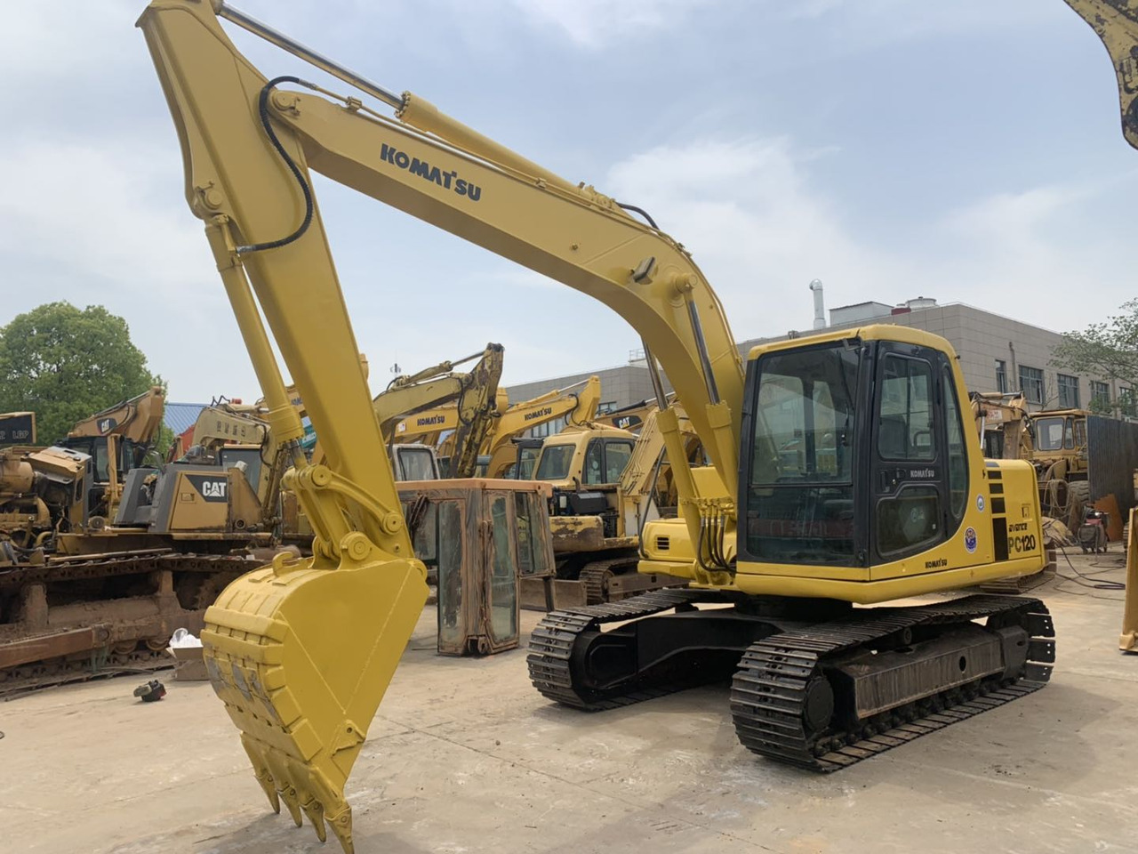 Komatsu PC120 Secondhand Excavator Good Price on Sale - Rupsgraafmachine: afbeelding 3 Komatsu PC120 Secondhand Excavator Good Price on Sale - Rupsgraafmachine: afbeelding 3