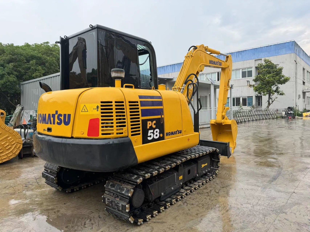 Komatsu PC58, PC56, PC55 Small Excavator With Rubber Tracks - Rupsgraafmachine: afbeelding 5 Komatsu PC58, PC56, PC55 Small Excavator With Rubber Tracks - Rupsgraafmachine: afbeelding 5