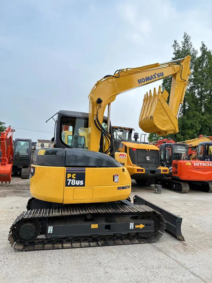 Komatsu PC78US Mini Excavator Good Price on Sale - Rupsgraafmachine: afbeelding 1 Komatsu PC78US Mini Excavator Good Price on Sale - Rupsgraafmachine: afbeelding 1