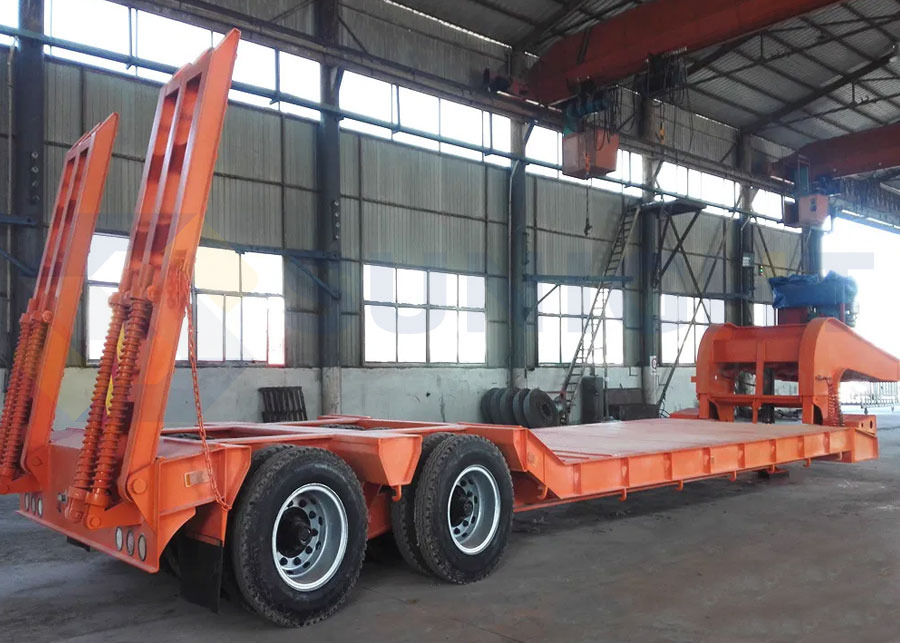New Lowbed Semi Trailer 2 Axle, 3Axle, 4-8 Axle New Lowbed Semi Trailer for Transport construction & large equipments - Kipper oplegger: afbeelding 3 New Lowbed Semi Trailer 2 Axle, 3Axle, 4-8 Axle New Lowbed Semi Trailer for Transport construction & large equipments - Kipper oplegger: afbeelding 3