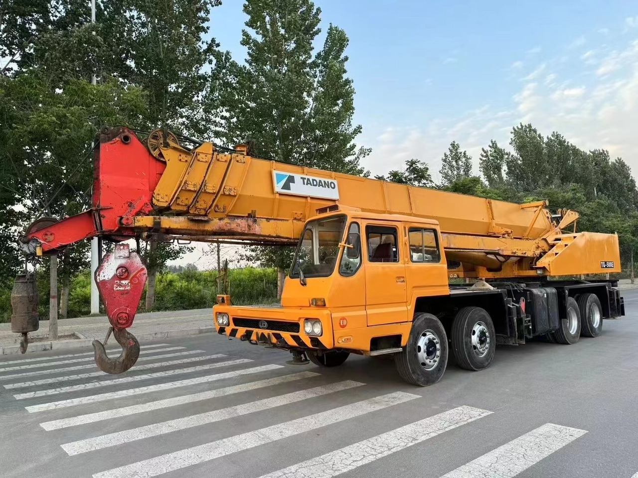 TADANO TG500E Good Condition 50 ton Truck Crane - Mobiele kraan: afbeelding 1 TADANO TG500E Good Condition 50 ton Truck Crane - Mobiele kraan: afbeelding 1