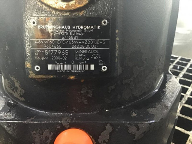 Liebherr A6VM160 - Hydromotor: afbeelding 3 Liebherr A6VM160 - Hydromotor: afbeelding 3