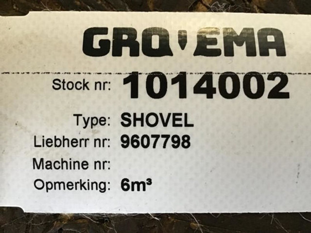 Bak Liebherr Bucket: afbeelding 13