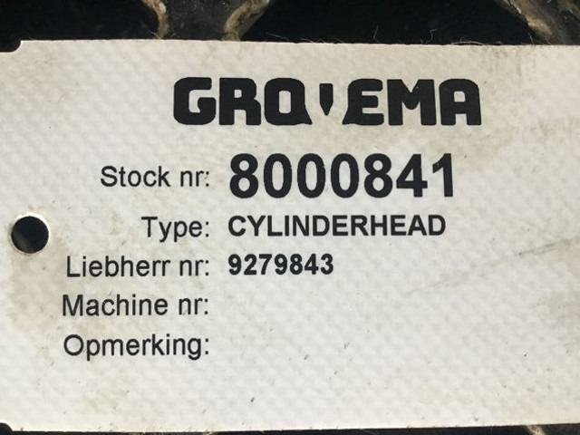 Cilinderblok Liebherr Cylinderhead: afbeelding 6