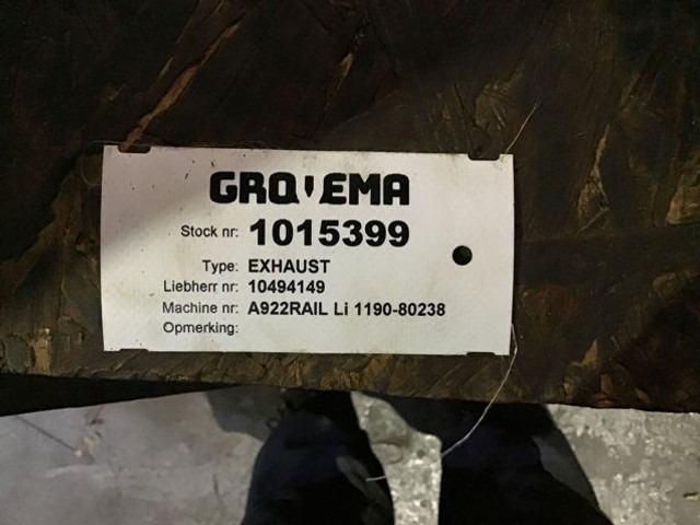 Liebherr Exhaust - Geluiddemper: afbeelding 2 Liebherr Exhaust - Geluiddemper: afbeelding 2