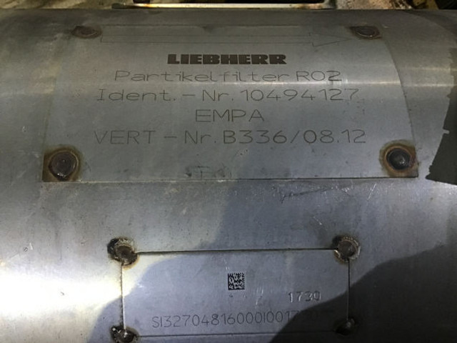 Liebherr Exhaust - Geluiddemper: afbeelding 4 Liebherr Exhaust - Geluiddemper: afbeelding 4