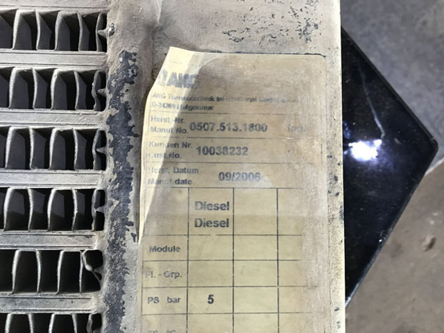 Liebherr Fuelcooler - Radiateur: afbeelding 5 Liebherr Fuelcooler - Radiateur: afbeelding 5