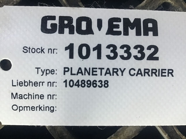 Liebherr Planetary Carrier - Ophanging: afbeelding 5 Liebherr Planetary Carrier - Ophanging: afbeelding 5