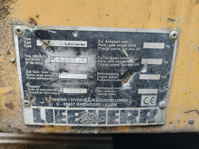Liebherr R900B Li - Rupsgraafmachine: afbeelding 4 Liebherr R900B Li - Rupsgraafmachine: afbeelding 4