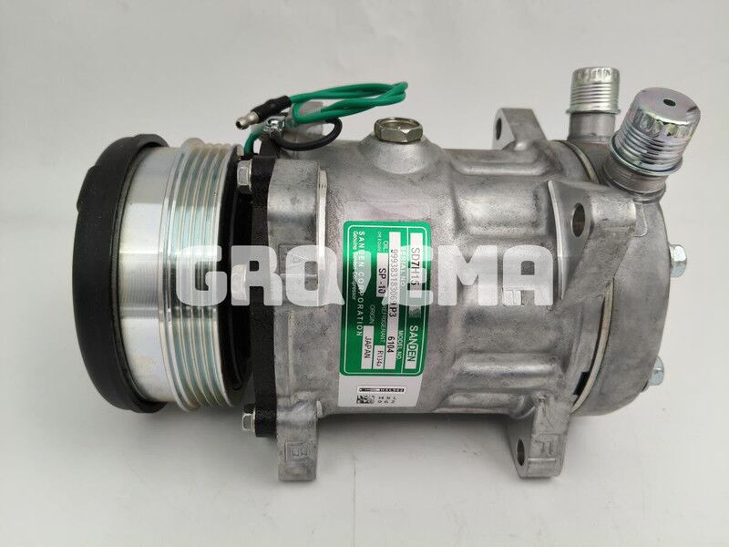 Liebherr R922 / R926 COMP / R926 K-LC / R922 Li - Airco compressor: afbeelding 1 Liebherr R922 / R926 COMP / R926 K-LC / R922 Li - Airco compressor: afbeelding 1