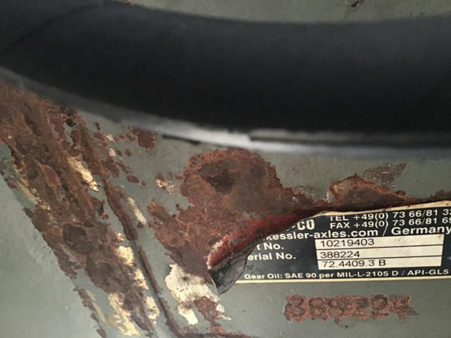 Liebherr REAR AXLE - As en onderdelen: afbeelding 4 Liebherr REAR AXLE - As en onderdelen: afbeelding 4