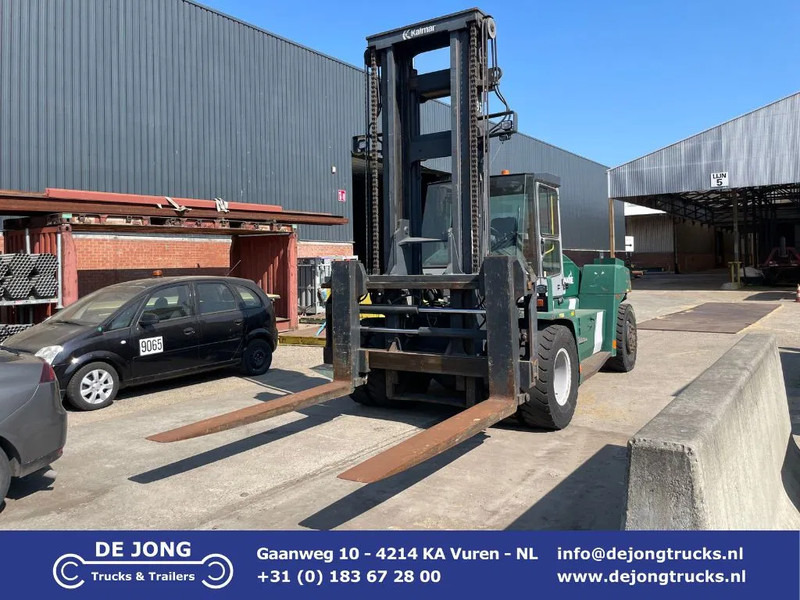 Kalmar DCE 160-12 / 18 Ton / Fork positioner / Side-Shift - Diesel heftruck: afbeelding 1 Kalmar DCE 160-12 / 18 Ton / Fork positioner / Side-Shift - Diesel heftruck: afbeelding 1