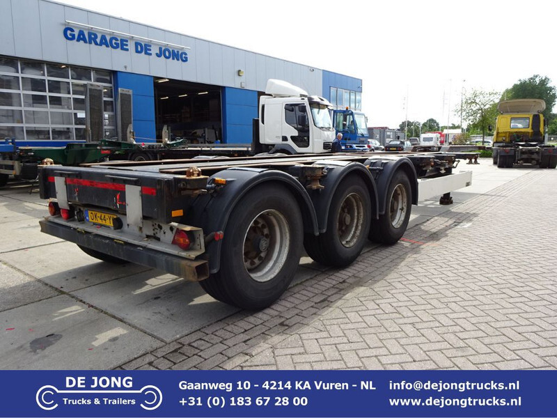Kögel SW24 Container Chassis / 2x Extendable / BPW + Drum - Containertransporter/ Wissellaadbak oplegger: afbeelding 1 Kögel SW24 Container Chassis / 2x Extendable / BPW + Drum - Containertransporter/ Wissellaadbak oplegger: afbeelding 1