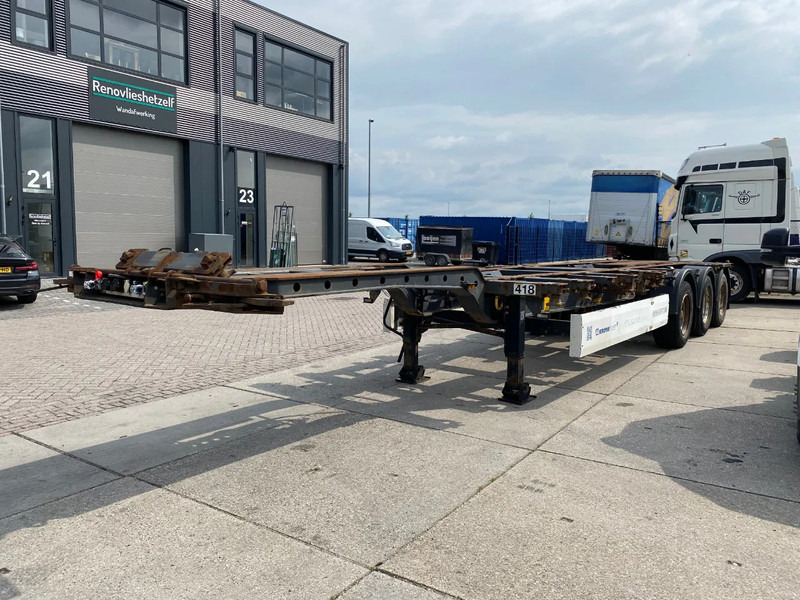 Krone SD 27 / Container Chassis / BPW + Drum / 1x Extendable / 45 FT - Containertransporter/ Wissellaadbak oplegger: afbeelding 4 Krone SD 27 / Container Chassis / BPW + Drum / 1x Extendable / 45 FT - Containertransporter/ Wissellaadbak oplegger: afbeelding 4