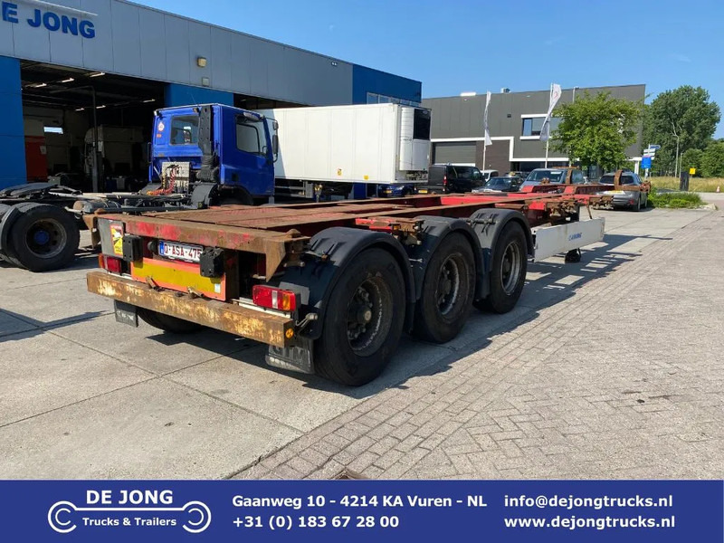 Krone SD 27 / container chassis / BPW + Disc / 1x Lift Axle - Containertransporter/ Wissellaadbak oplegger: afbeelding 1 Krone SD 27 / container chassis / BPW + Disc / 1x Lift Axle - Containertransporter/ Wissellaadbak oplegger: afbeelding 1