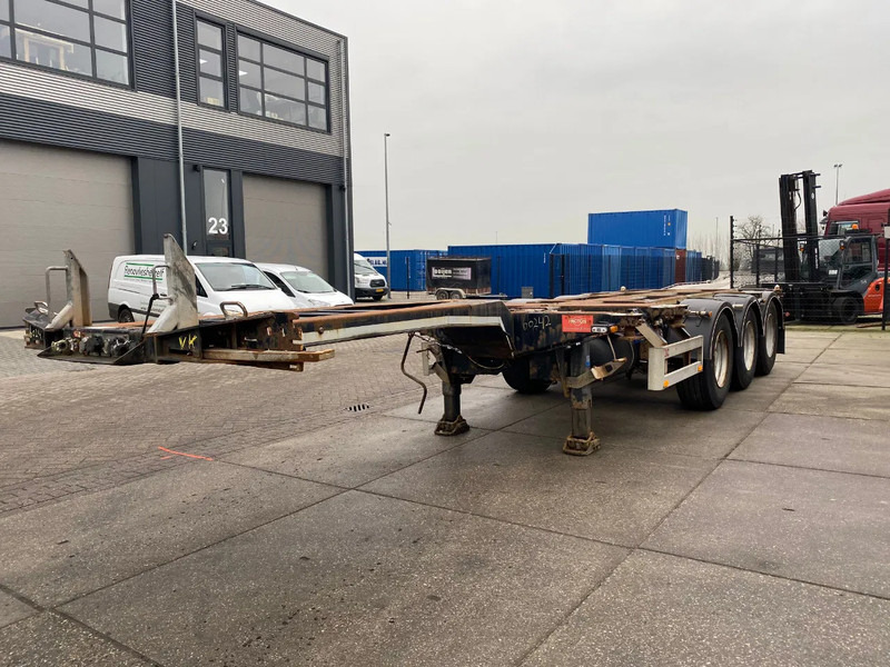 Pacton TXC 343 Multi / 3x Extendable / 1x Lift Axle - Containertransporter/ Wissellaadbak oplegger: afbeelding 4 Pacton TXC 343 Multi / 3x Extendable / 1x Lift Axle - Containertransporter/ Wissellaadbak oplegger: afbeelding 4