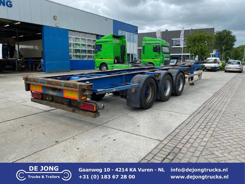 Renders Container chassis / BPW + Drum / 40 FT - Containertransporter/ Wissellaadbak oplegger: afbeelding 1 Renders Container chassis / BPW + Drum / 40 FT - Containertransporter/ Wissellaadbak oplegger: afbeelding 1