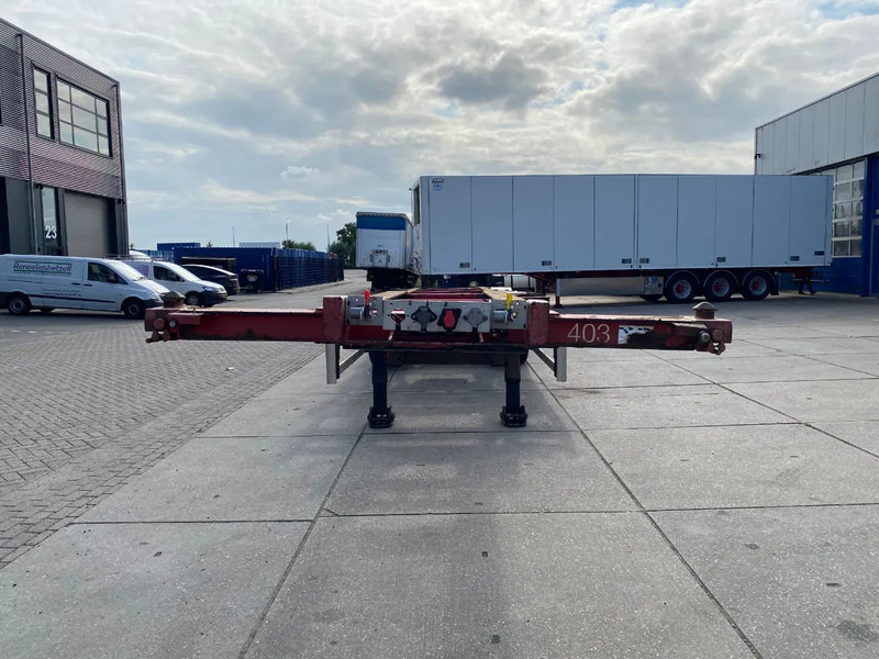 Schmitz Cargobull SCF 24 G Chassis / SAF + Disc / 1x Extendable / Lift axle - Containertransporter/ Wissellaadbak oplegger: afbeelding 5 Schmitz Cargobull SCF 24 G Chassis / SAF + Disc / 1x Extendable / Lift axle - Containertransporter/ Wissellaadbak oplegger: afbeelding 5