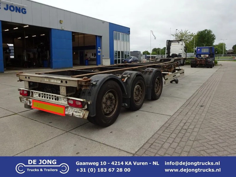 Schmitz Cargobull SCF 27 / SAF + Disc / 1x Extendable / 1x Lift Axle - Containertransporter/ Wissellaadbak oplegger: afbeelding 1 Schmitz Cargobull SCF 27 / SAF + Disc / 1x Extendable / 1x Lift Axle - Containertransporter/ Wissellaadbak oplegger: afbeelding 1