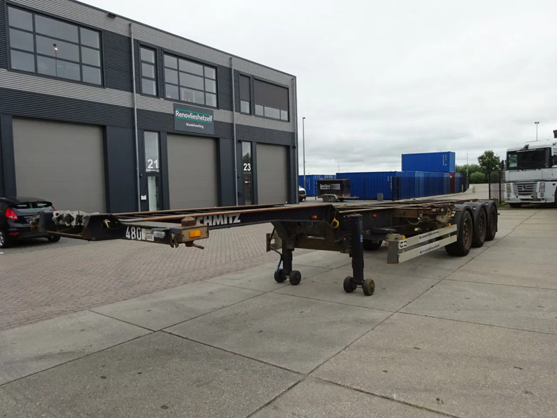Schmitz Cargobull SCF 27 / SAF + Disc / 1x Extendable / 1x Lift Axle - Containertransporter/ Wissellaadbak oplegger: afbeelding 4 Schmitz Cargobull SCF 27 / SAF + Disc / 1x Extendable / 1x Lift Axle - Containertransporter/ Wissellaadbak oplegger: afbeelding 4
