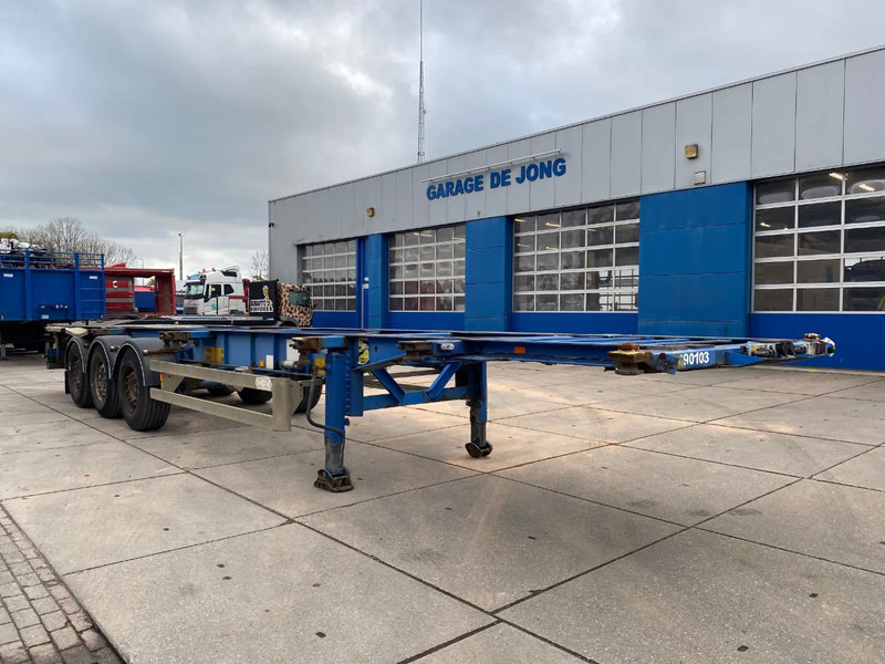 Van Hool 3B0079 / Container chassis / SAF + Disc - Containertransporter/ Wissellaadbak oplegger: afbeelding 5 Van Hool 3B0079 / Container chassis / SAF + Disc - Containertransporter/ Wissellaadbak oplegger: afbeelding 5