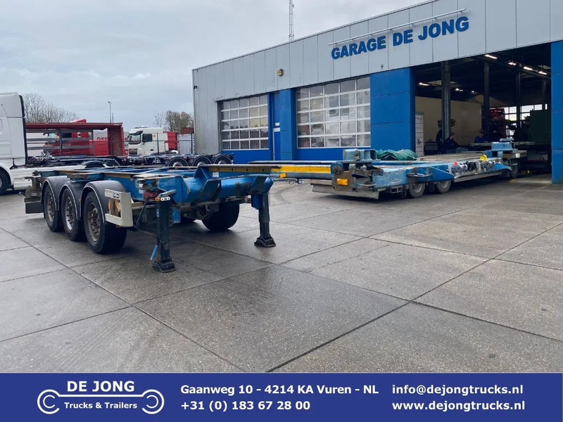 Van Hool 3B0079 / Extendable / SAF + Disc Brakes - Containertransporter/ Wissellaadbak oplegger: afbeelding 1 Van Hool 3B0079 / Extendable / SAF + Disc Brakes - Containertransporter/ Wissellaadbak oplegger: afbeelding 1