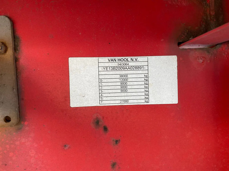 Gesloten oplegger Van Hool Closed box / SAF + Drum / Hard-Wood Floor: afbeelding 9