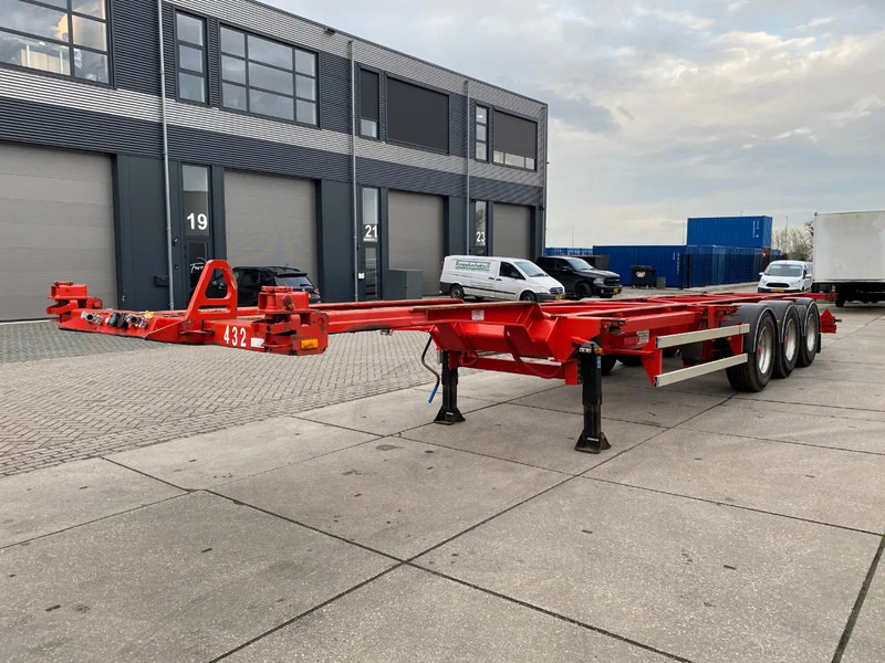 Van Hool S00149 / Container Chassis / 40FT / BPW + Drum - Containertransporter/ Wissellaadbak oplegger: afbeelding 4 Van Hool S00149 / Container Chassis / 40FT / BPW + Drum - Containertransporter/ Wissellaadbak oplegger: afbeelding 4
