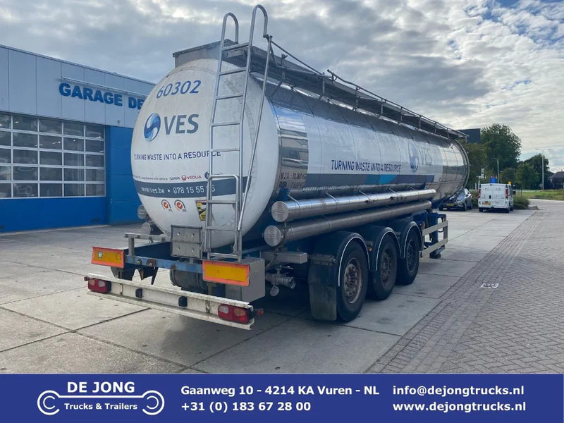 Van Hool Tank / 34.000 LT / Inox / SAF Disc / ADR / Lift Axle - Tankoplegger: afbeelding 1 Van Hool Tank / 34.000 LT / Inox / SAF Disc / ADR / Lift Axle - Tankoplegger: afbeelding 1