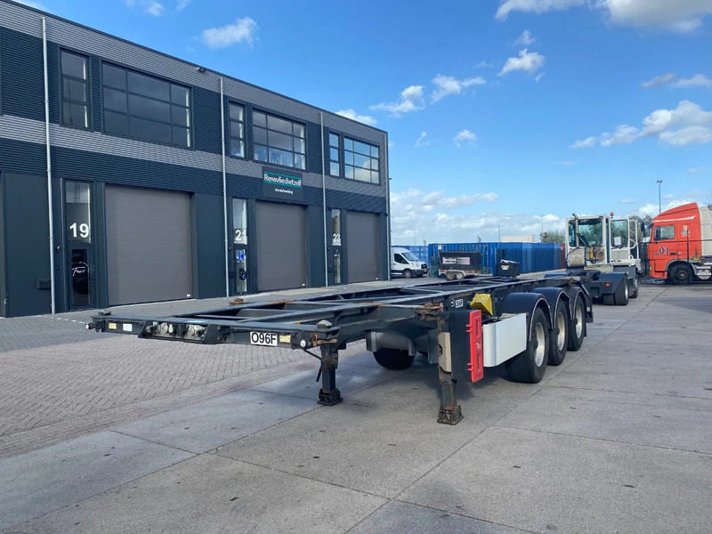 Van Hool Tank Chassis / ADR / BPW + DISC / 20-30 FT - Containertransporter/ Wissellaadbak oplegger: afbeelding 4 Van Hool Tank Chassis / ADR / BPW + DISC / 20-30 FT - Containertransporter/ Wissellaadbak oplegger: afbeelding 4