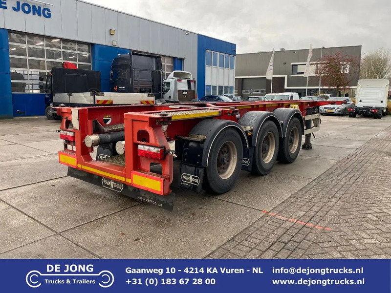 Van Hool Tank chassis / ADR / BPW + DISC / 20-30 FT - Containertransporter/ Wissellaadbak oplegger: afbeelding 1 Van Hool Tank chassis / ADR / BPW + DISC / 20-30 FT - Containertransporter/ Wissellaadbak oplegger: afbeelding 1