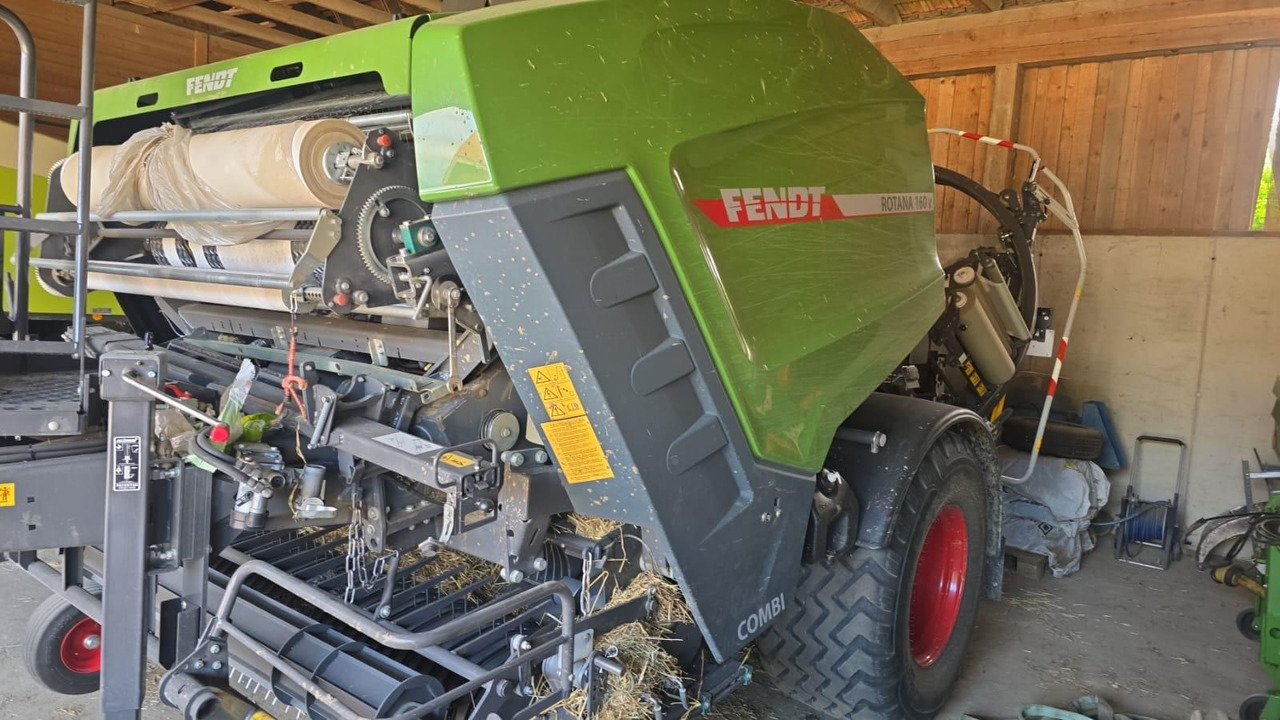 Fendt Rotana 160 V - Ronde balenpers, Wikkelaar: afbeelding 3 Fendt Rotana 160 V - Ronde balenpers, Wikkelaar: afbeelding 3