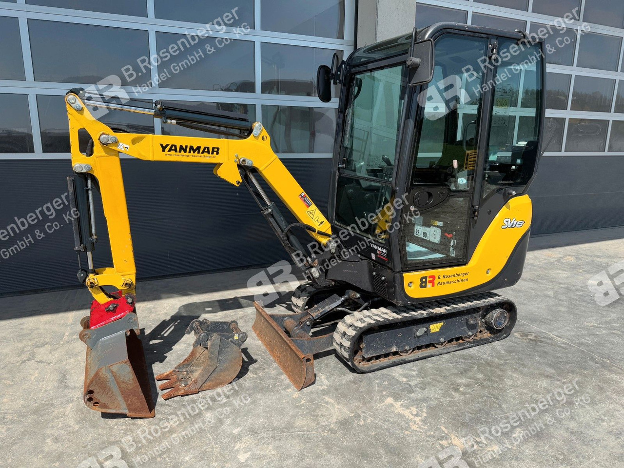 Yanmar SV16 Minibagger / nur 786h / BJ2017 - Minigraafmachine: afbeelding 1 Yanmar SV16 Minibagger / nur 786h / BJ2017 - Minigraafmachine: afbeelding 1