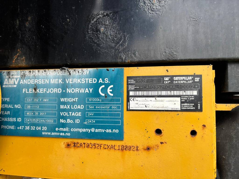 Cat 352 F - Rupsgraafmachine: afbeelding 5 Cat 352 F - Rupsgraafmachine: afbeelding 5