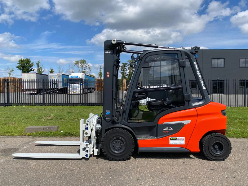 Diesel heftruck Linde H35D-01 Cascade rotating fork clamp: afbeelding 9 Diesel heftruck Linde H35D-01 Cascade rotating fork clamp: afbeelding 9