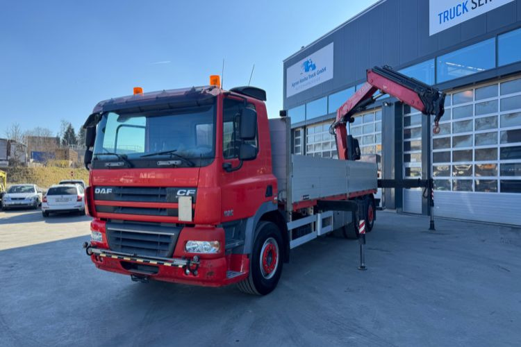 DAF CF 460 6x2 Fassi 290-4 - Kraanwagen, Vrachtwagen met open laadbak: afbeelding 1 DAF CF 460 6x2 Fassi 290-4 - Kraanwagen, Vrachtwagen met open laadbak: afbeelding 1