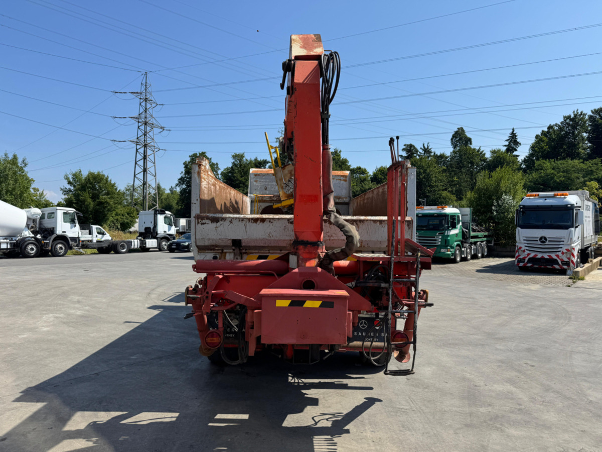 Kipper vrachtwagen, Kraanwagen MAN TGA 28.430 6x4-4 Kran: afbeelding 6
