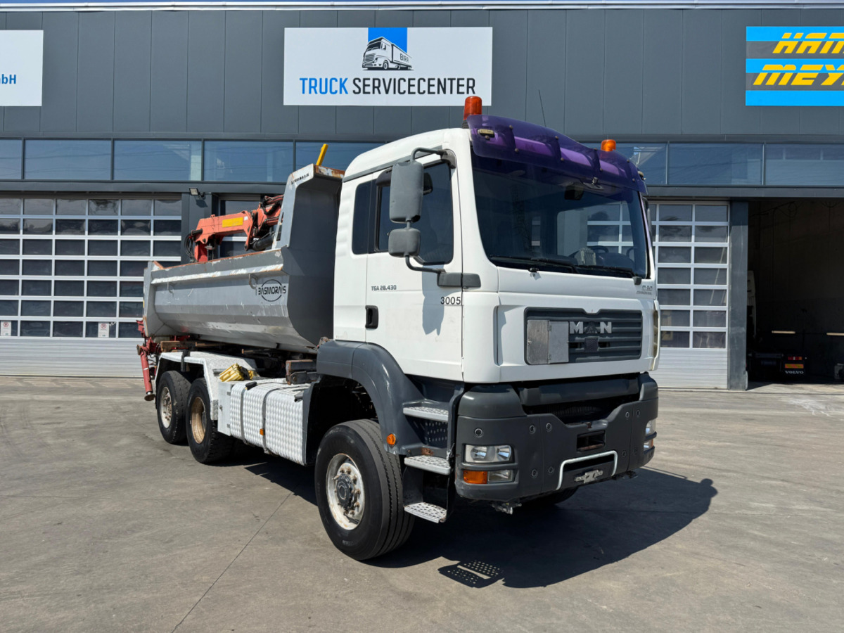 MAN TGA 28.430 6x4-4 Kran - Kipper vrachtwagen, Kraanwagen: afbeelding 3 MAN TGA 28.430 6x4-4 Kran - Kipper vrachtwagen, Kraanwagen: afbeelding 3