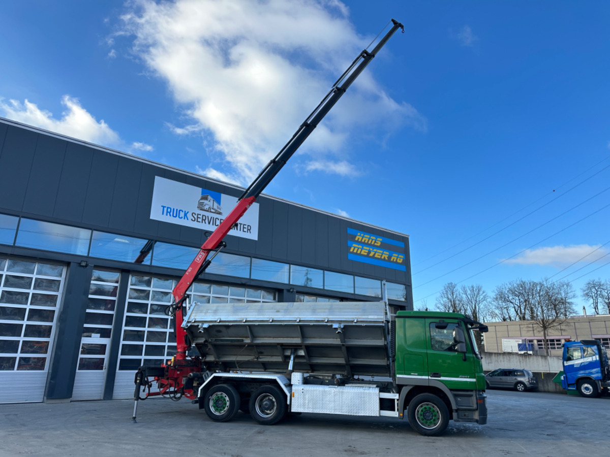 Kipper vrachtwagen, Kraanwagen MERCEDES 2551 V8 6x2 Fassi 185-5 Bj.2020: afbeelding 19 Kipper vrachtwagen, Kraanwagen MERCEDES 2551 V8 6x2 Fassi 185-5 Bj.2020: afbeelding 19