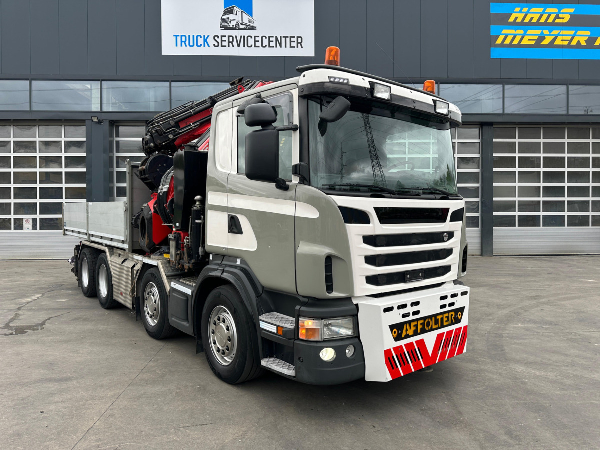 Leasing SCANIA G480 8x4 SZM/Pritsche Fassi 950 SCANIA G480 8x4 SZM/Pritsche Fassi 950: afbeelding 12