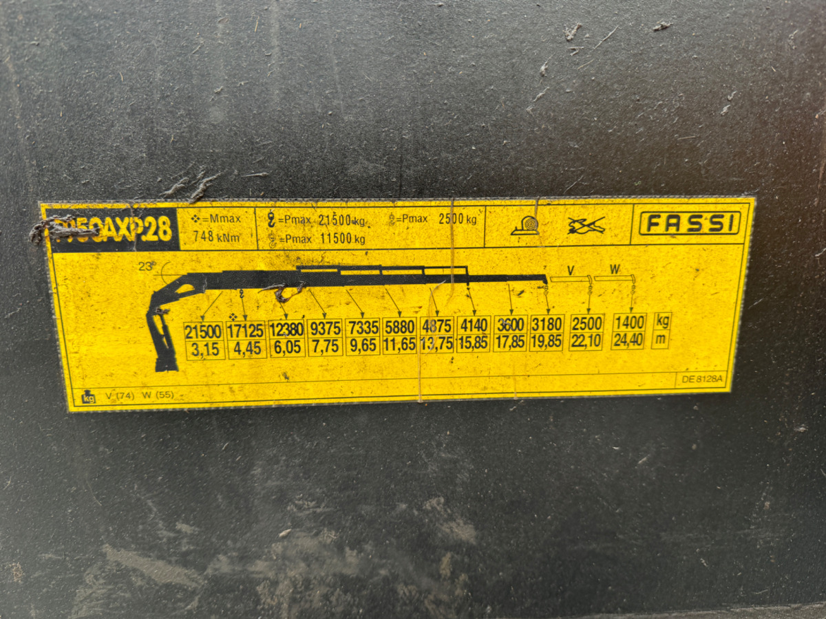 Leasing SCANIA G480 8x4 SZM/Pritsche Fassi 950 SCANIA G480 8x4 SZM/Pritsche Fassi 950: afbeelding 9