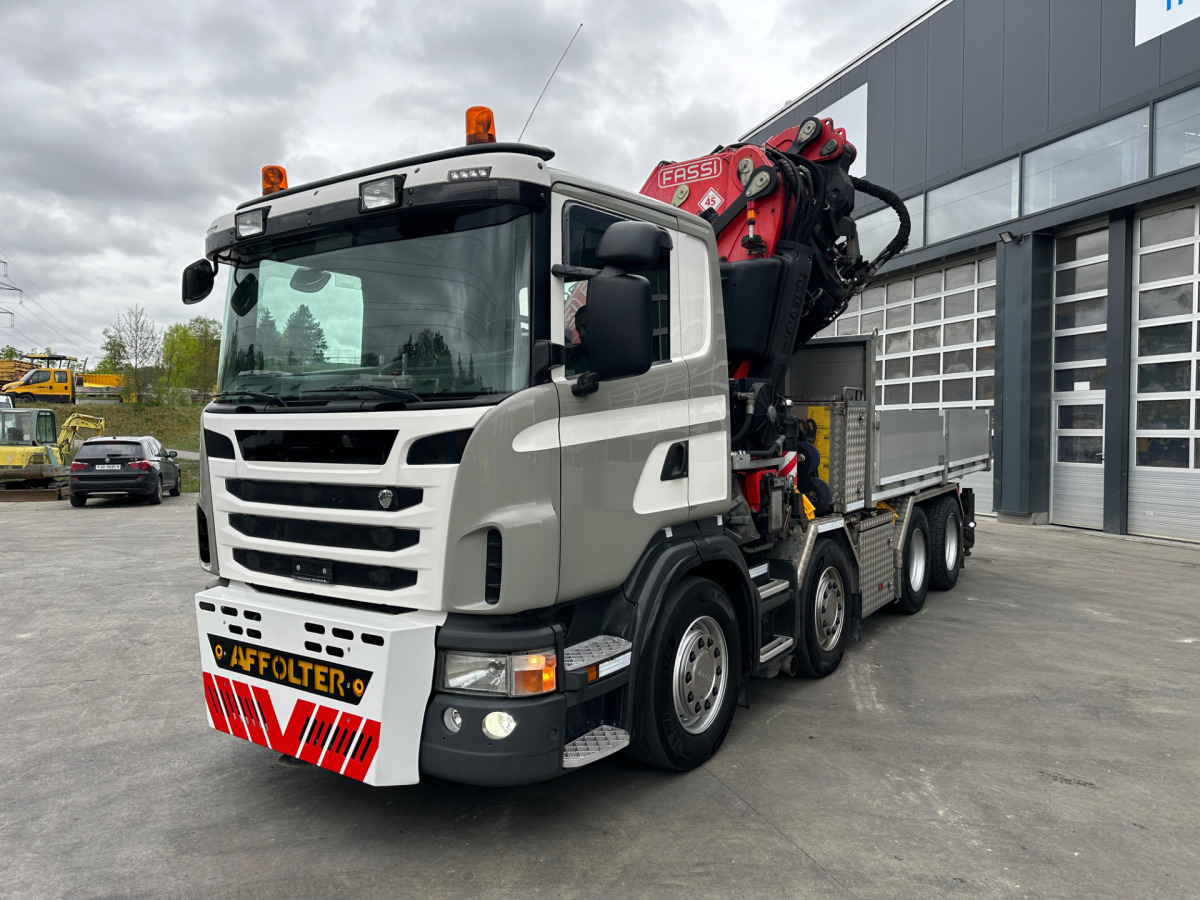 Leasing SCANIA G480 8x4 SZM/Pritsche Fassi 950 SCANIA G480 8x4 SZM/Pritsche Fassi 950: afbeelding 10