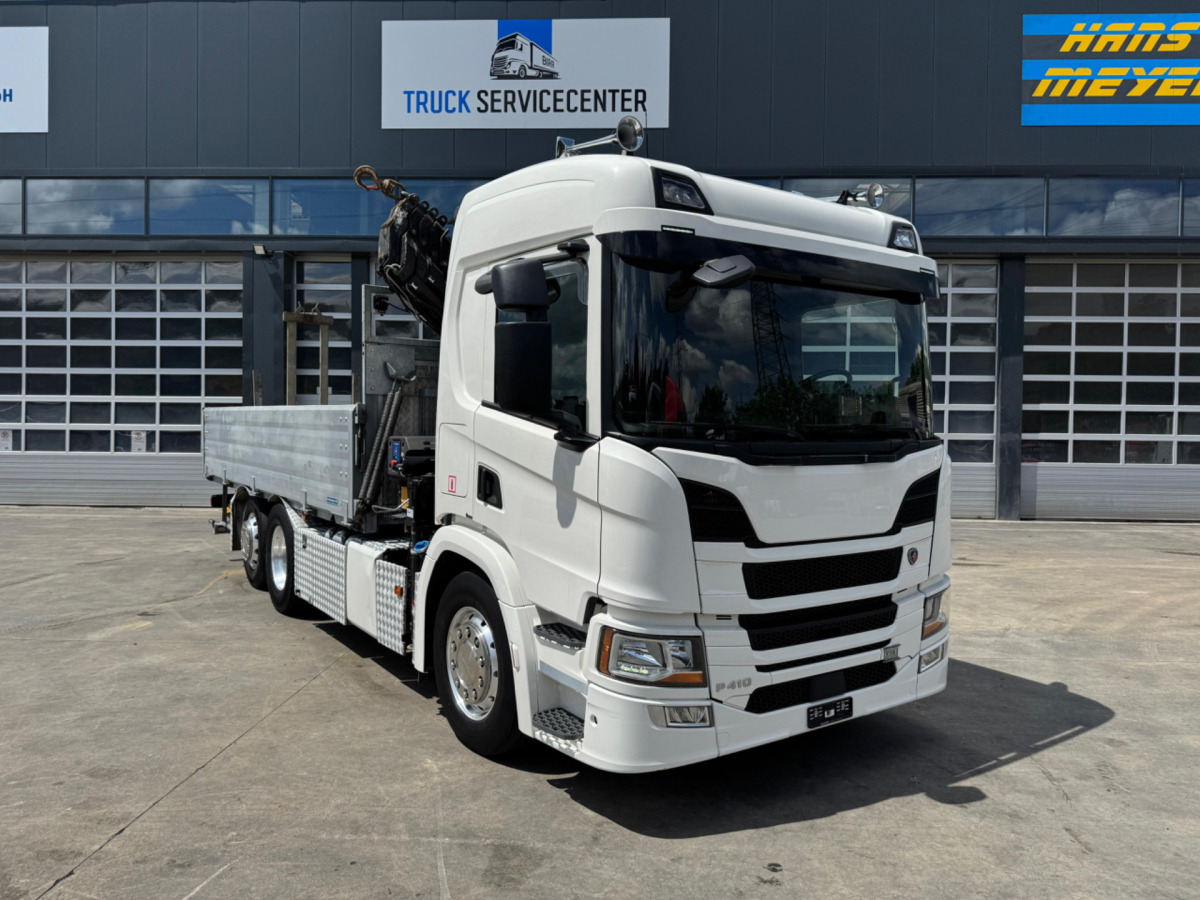 SCANIA P410 6x2 HMF1920-5 - Kraanwagen: afbeelding 3 SCANIA P410 6x2 HMF1920-5 - Kraanwagen: afbeelding 3