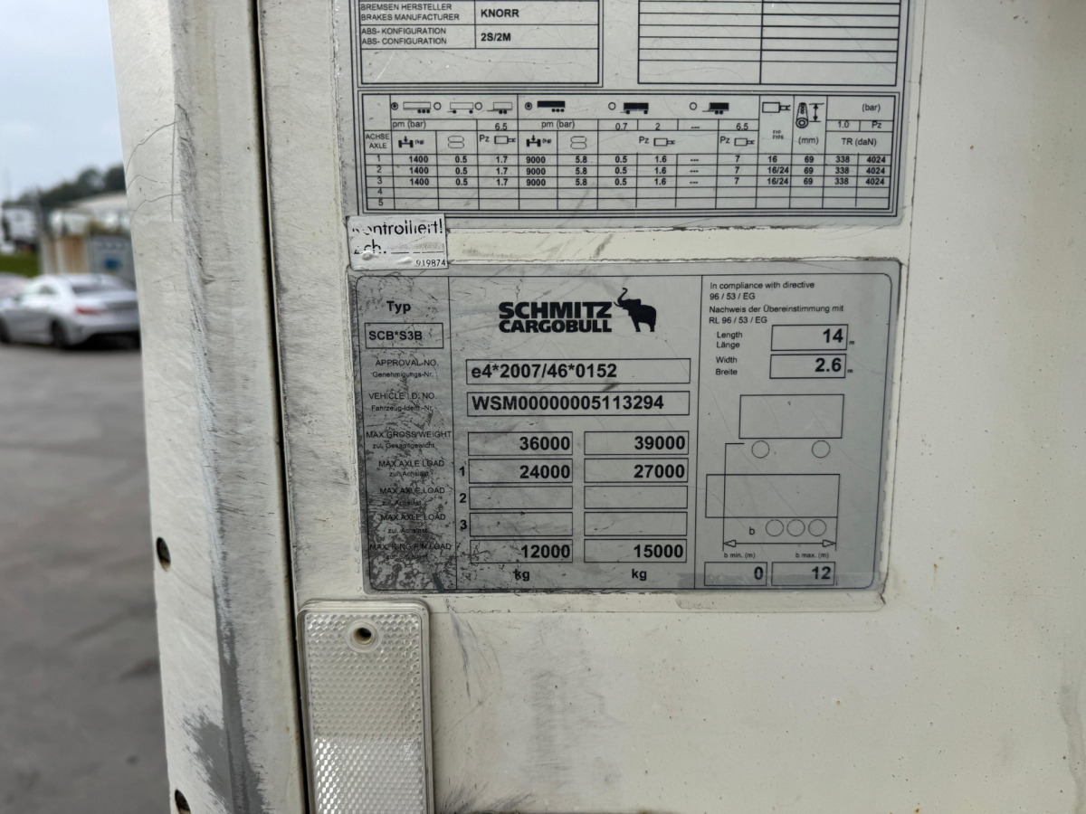 Koelwagen oplegger SCHMITZ CARGOBULL Bi-Temp Carrier Vector 1950 2 - Zonen: afbeelding 13